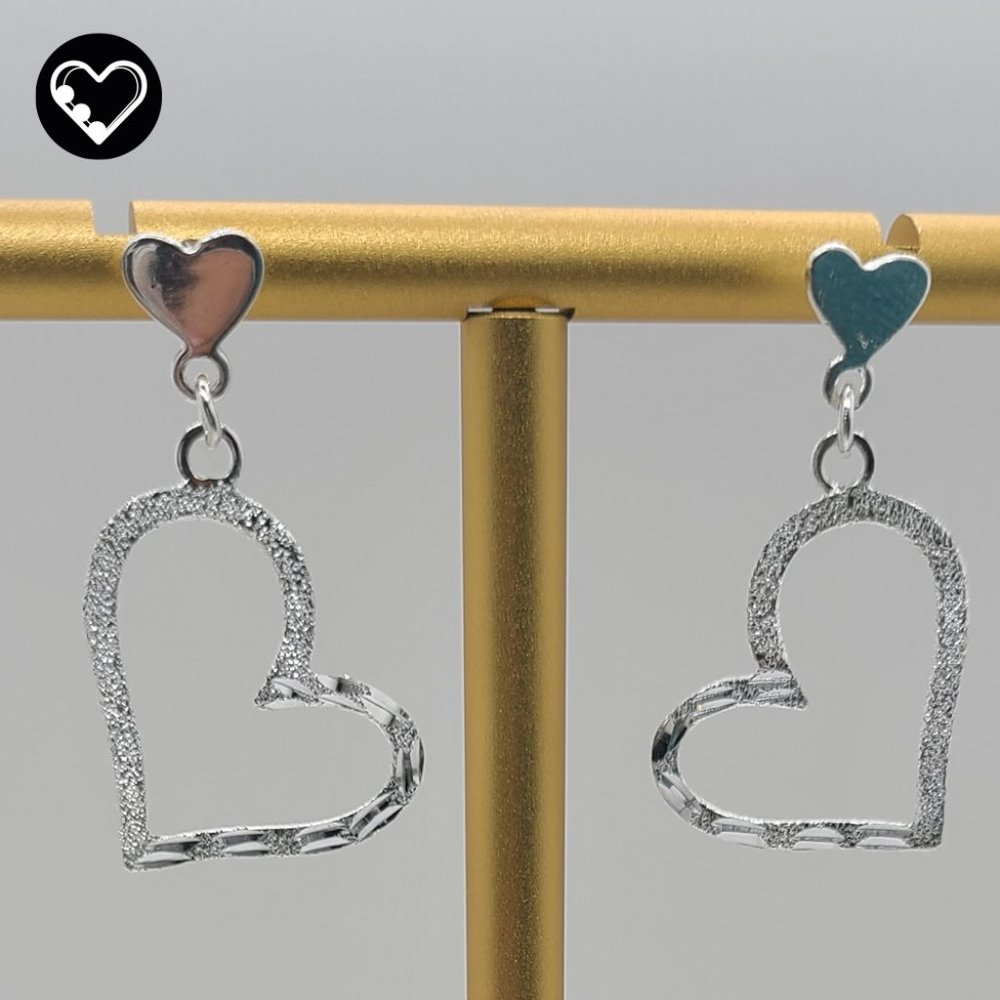 Heart earrings